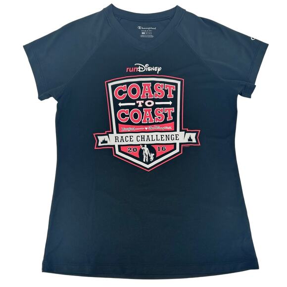 Run Disney Coast to Coast Challenge Running Shirt, M - Picture 1 of 4